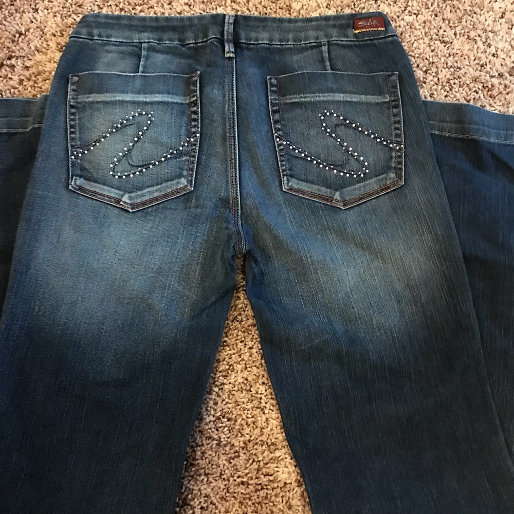 Silver “Sarah” Jeans